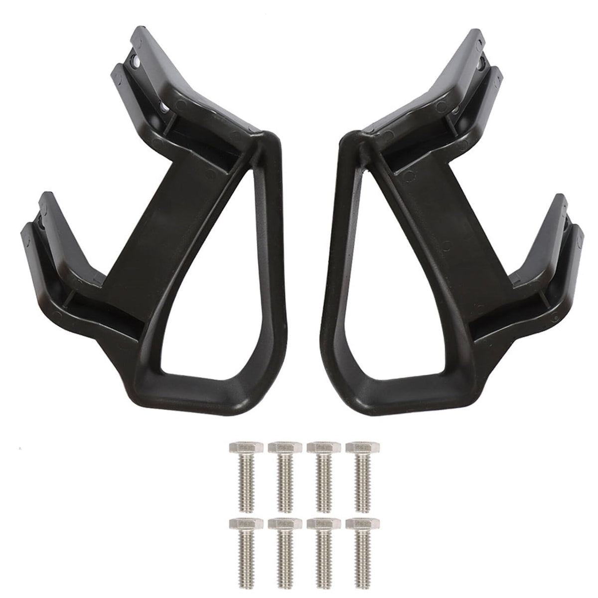 WFLNHB seat handles hip restraints pair ideal for EZGO carts, enhancing passenger security.