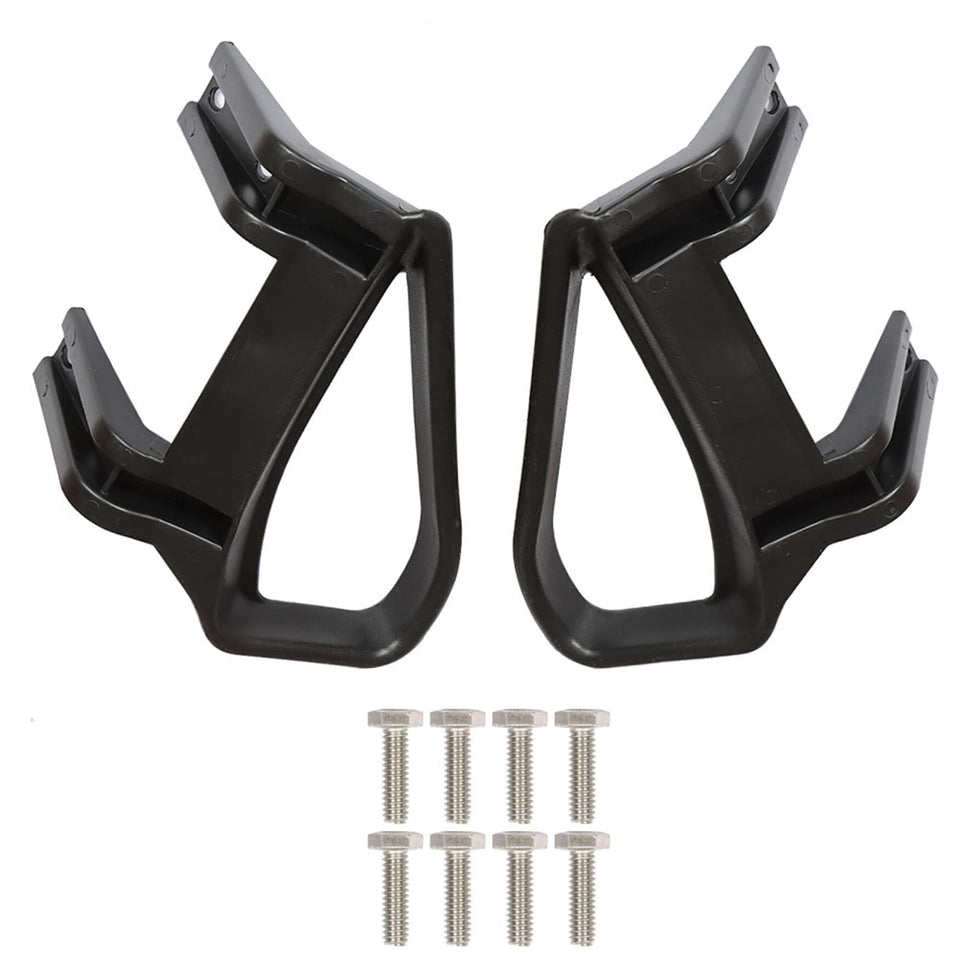 WFLNHB seat handles hip restraints pair ideal for EZGO carts, enhancing passenger security.