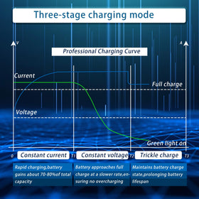 WFLNHB smart plug-and-forget charger simplifies maintenance and use