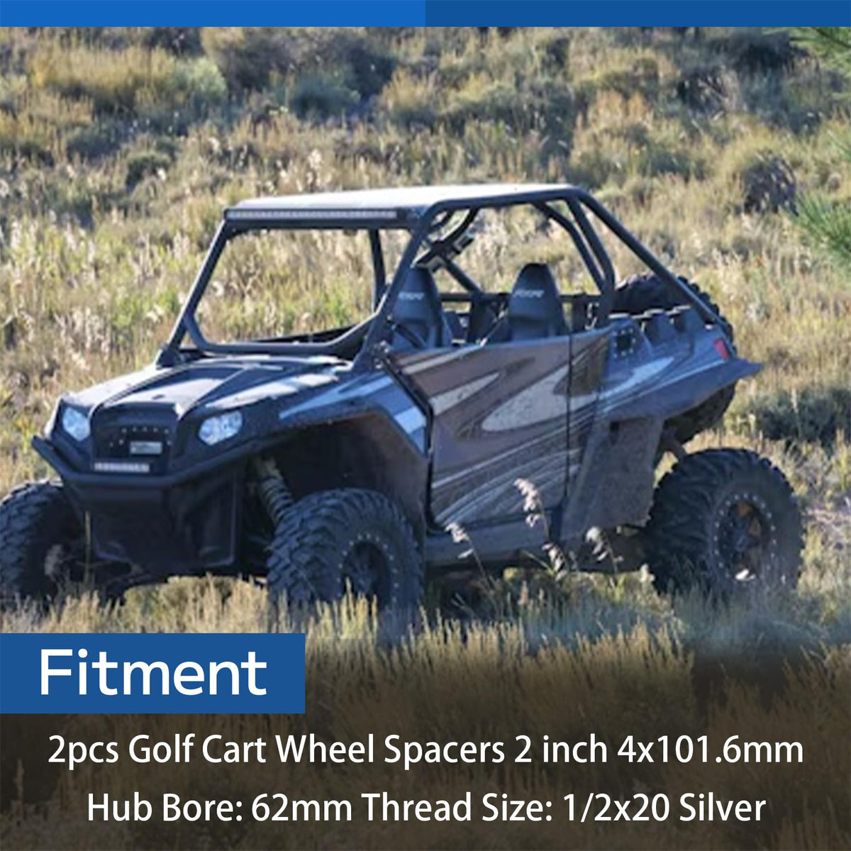 WFLNHB spacer installed on cart shows hub bore alignment