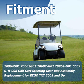 WFLNHB steering gear box 70602G01 EZGO fit improves alignment