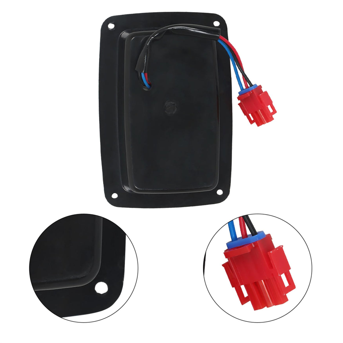WFLNHB tail light right with 3-wire connector for Club Car DS.