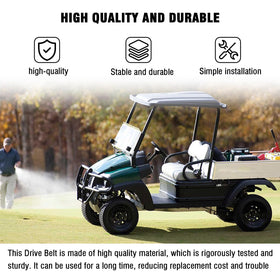 WFSulee Club Car compatible belt replaces BLT-0029 with ease