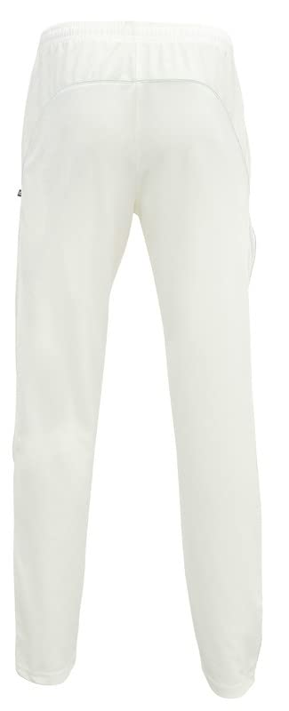 Whitedot Hexa Dri-FIT off-white side zip pocket for secure storage during activity.