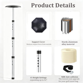 WIGERLON telescoping design fits carry bags to full sets