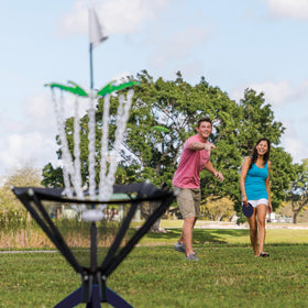 Wild Sports all-weather basket designed to withstand rain and sun.