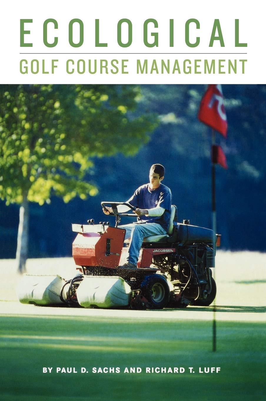 Wiley Ecological Golf Course Management cover showcasing sustainable turf strategies for modern golf courses