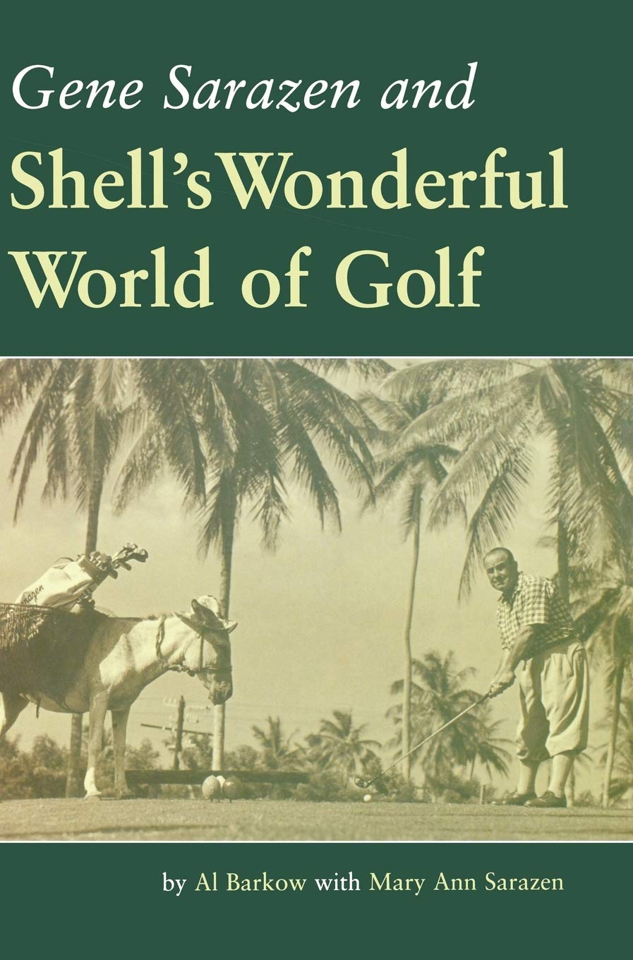 Wiley Gene Sarazen Shell's Wonderful World of Golf cover, ideal for golf history collectors.
