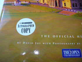 Wiley St Andrews Open Official History Old Course color photo highlights vivid greens and details.