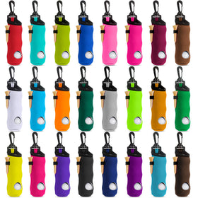 WILLBOND 24pc golf-ball-holder-bags in vibrant colors for quick on-course access