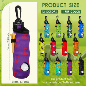 Vibrant WillBond golf accessory set keeps your tees organized during practice.