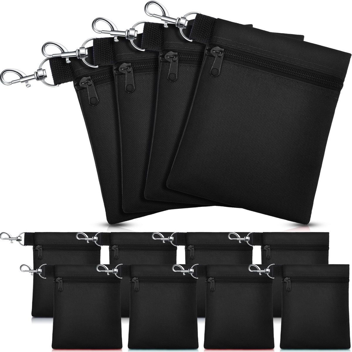 WILLBOND golf tee pouch with 360-degree clip for quick course access.