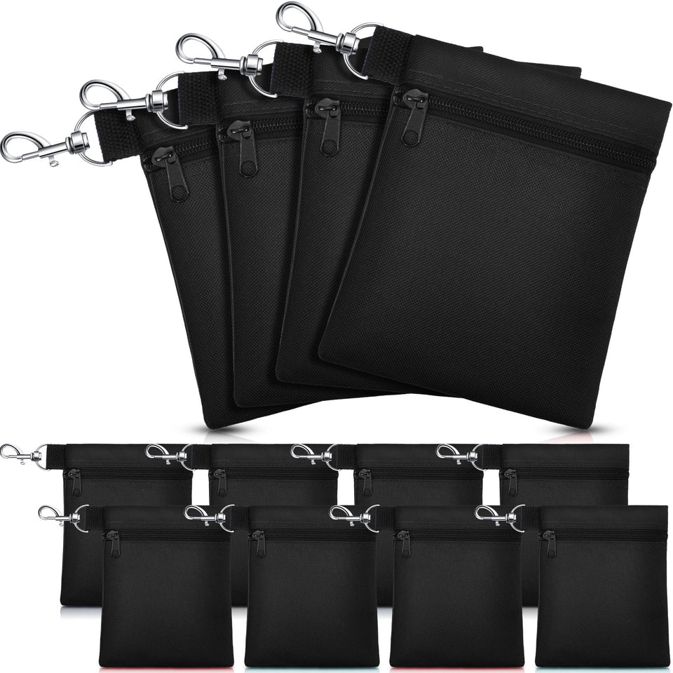 WILLBOND golf tee pouch with 360-degree clip for quick course access.
