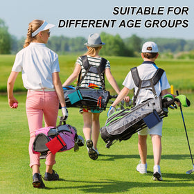 WILLBOND golf tee pouch measures 6.69 x 5.51 inches for tees and small items.