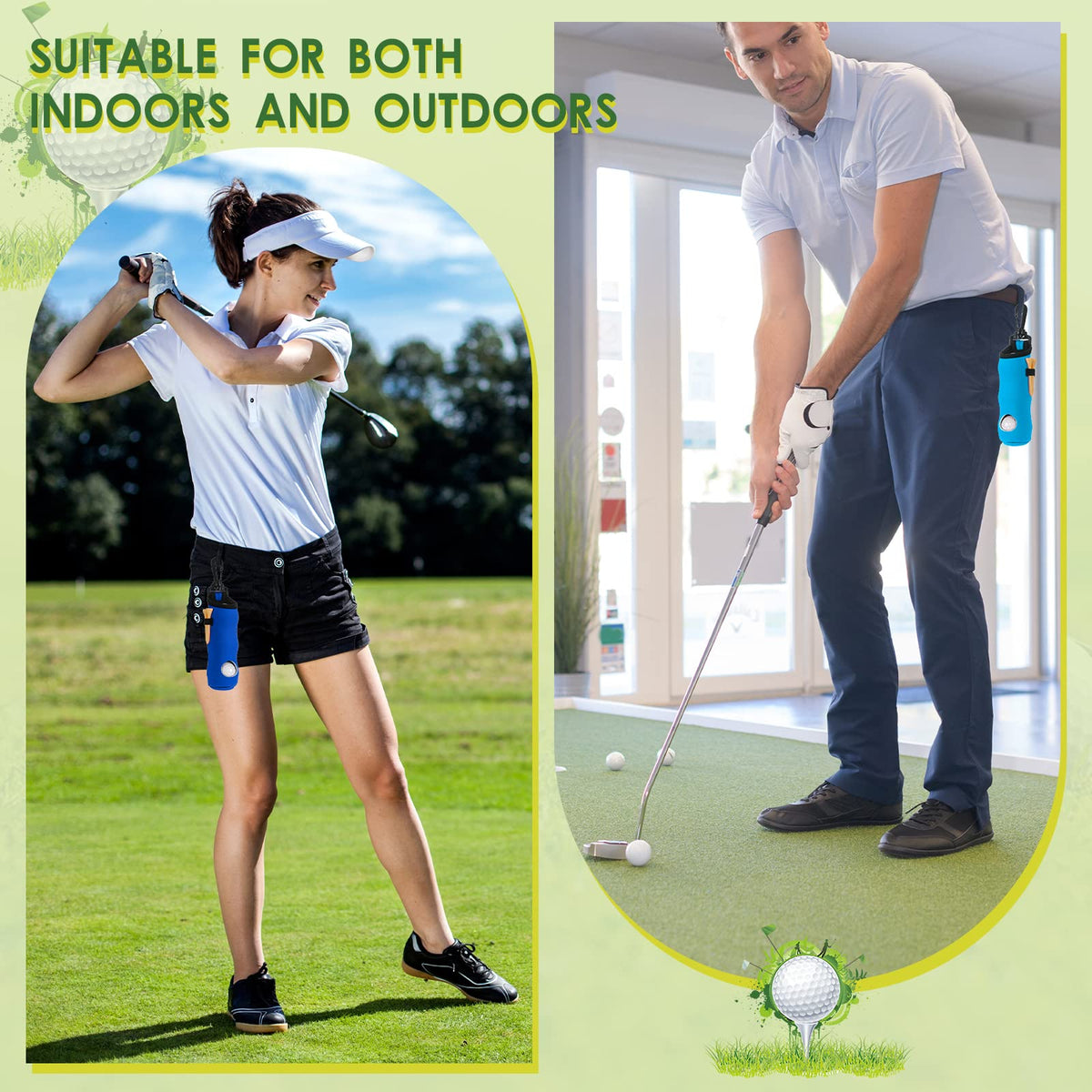 WillBond golf training pouch suitable for practice and tournament use.