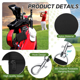 WILLBOND portable golf accessory pouch fits training and tournament needs.