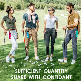 WILLBOND soft neoprene golf bag protects contents and remains lightweight.