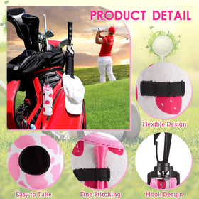 WILLBOND soft neoprene bag resists wear on busy golf courses.