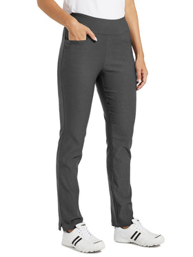 Willit women's golf pants with 3 pockets, ideal for storing glove and phone on the course.