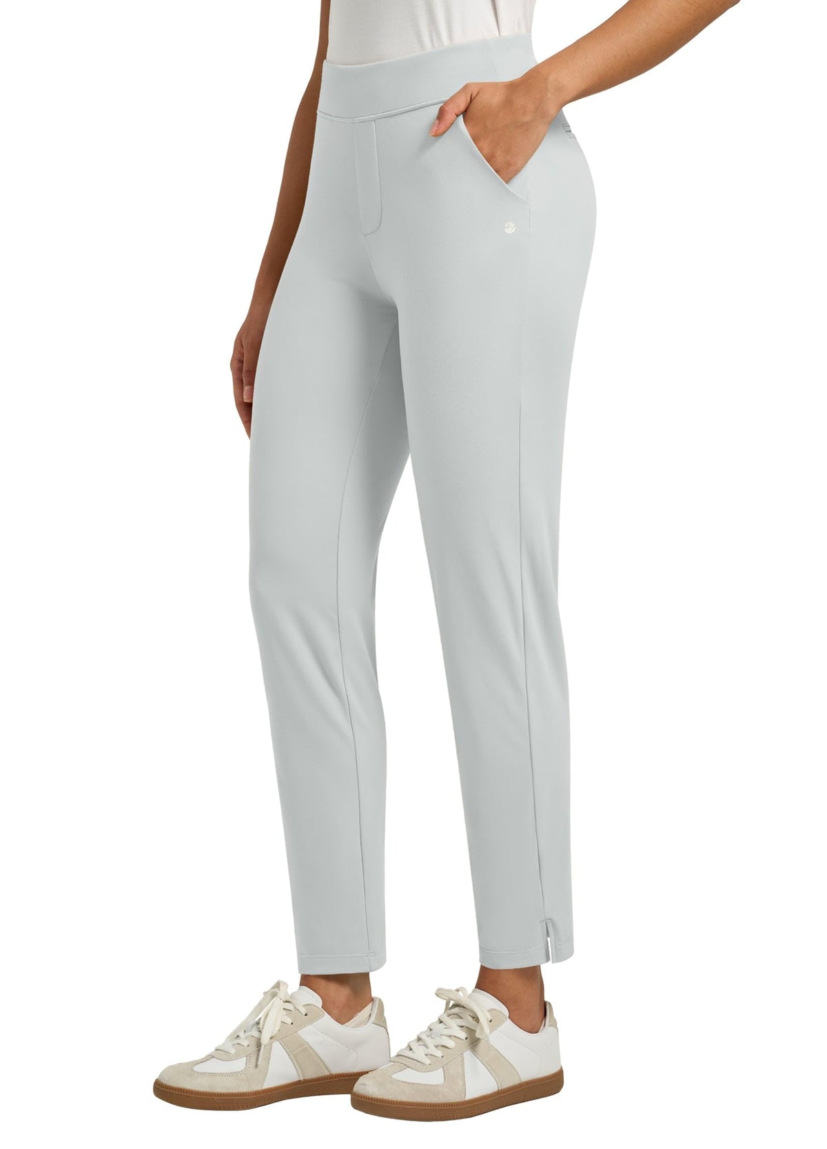 Willit women's golf pants with 27.5-inch ankle length for petite heights.