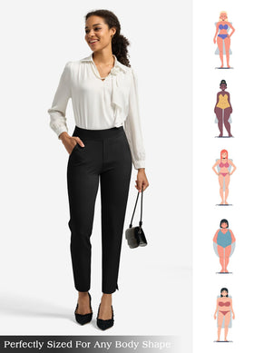 Willit women's golf pants travel-ready ankle length ideal for packing and wear.