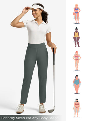Willit women's golf pants styling ideas pair with heels or sneakers for versatile outfits.