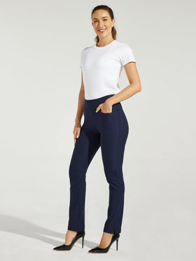 Willit golf pants with DWR finish resisting light rain and stains.