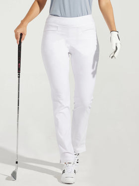 Willit golf pants pocket detail showing storage for essentials.