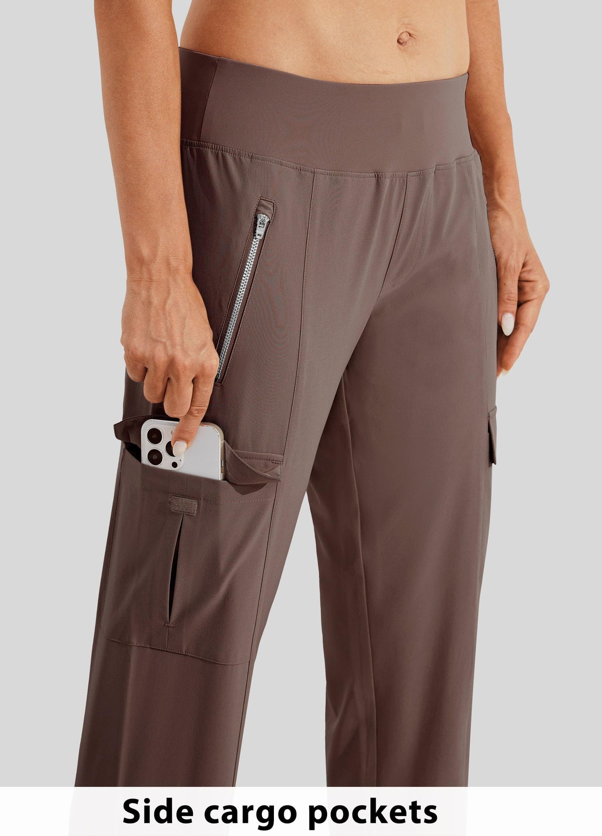 Willit women's golf pants with six pockets for essentials on the go