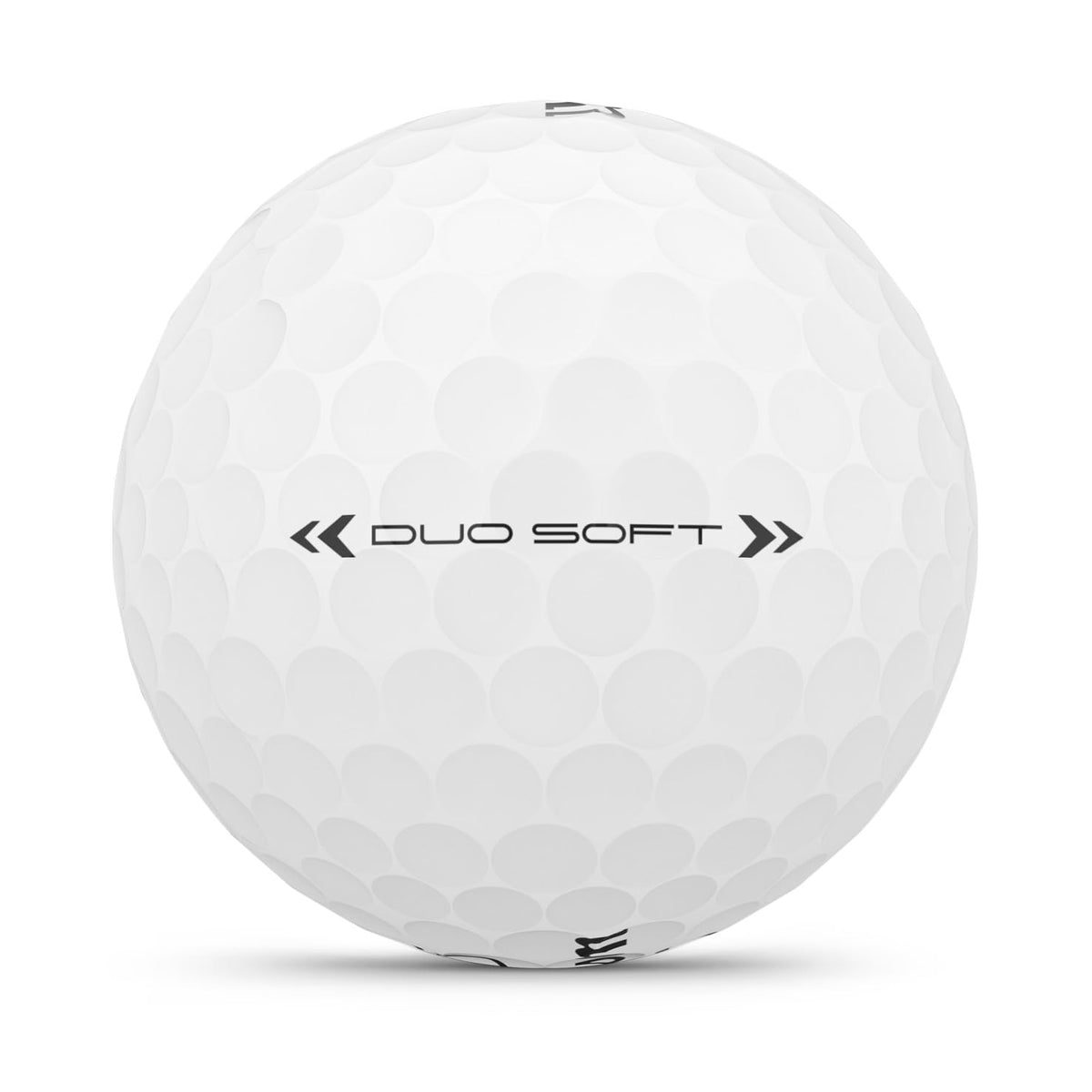 Wilson 2025 Duo Soft balls on green demonstrates straight flight and controllable spin.