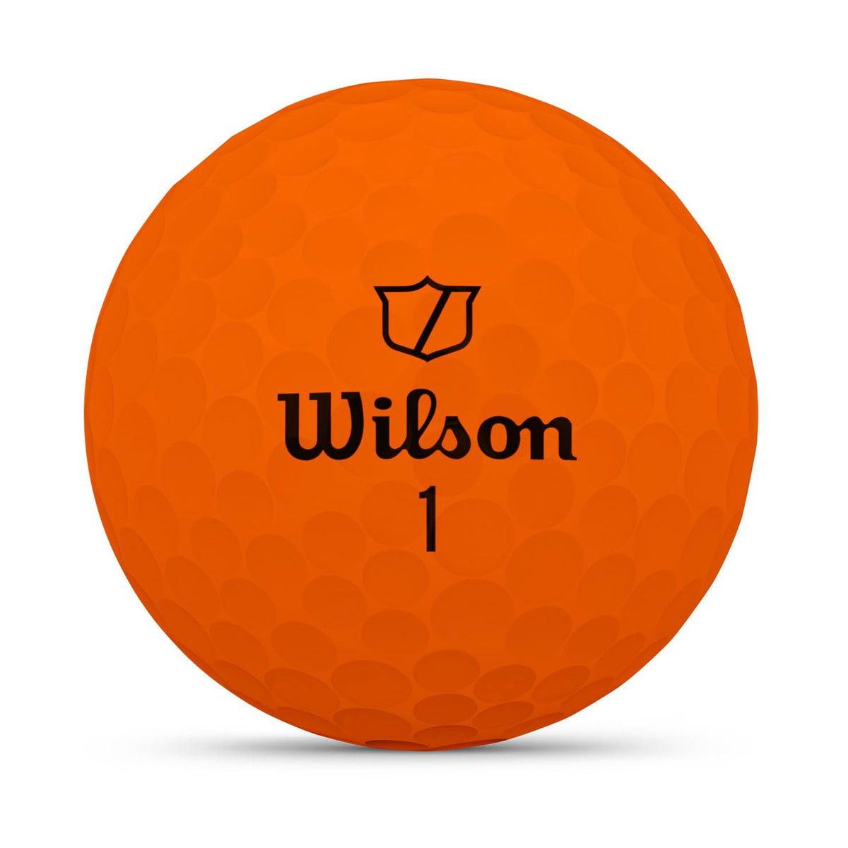 Wilson 2025 Duo Soft orange ball close-up highlights soft feel.
