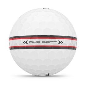 Wilson 2025 Duo Soft TRK360 ball, core close-up, high energy core for distance.