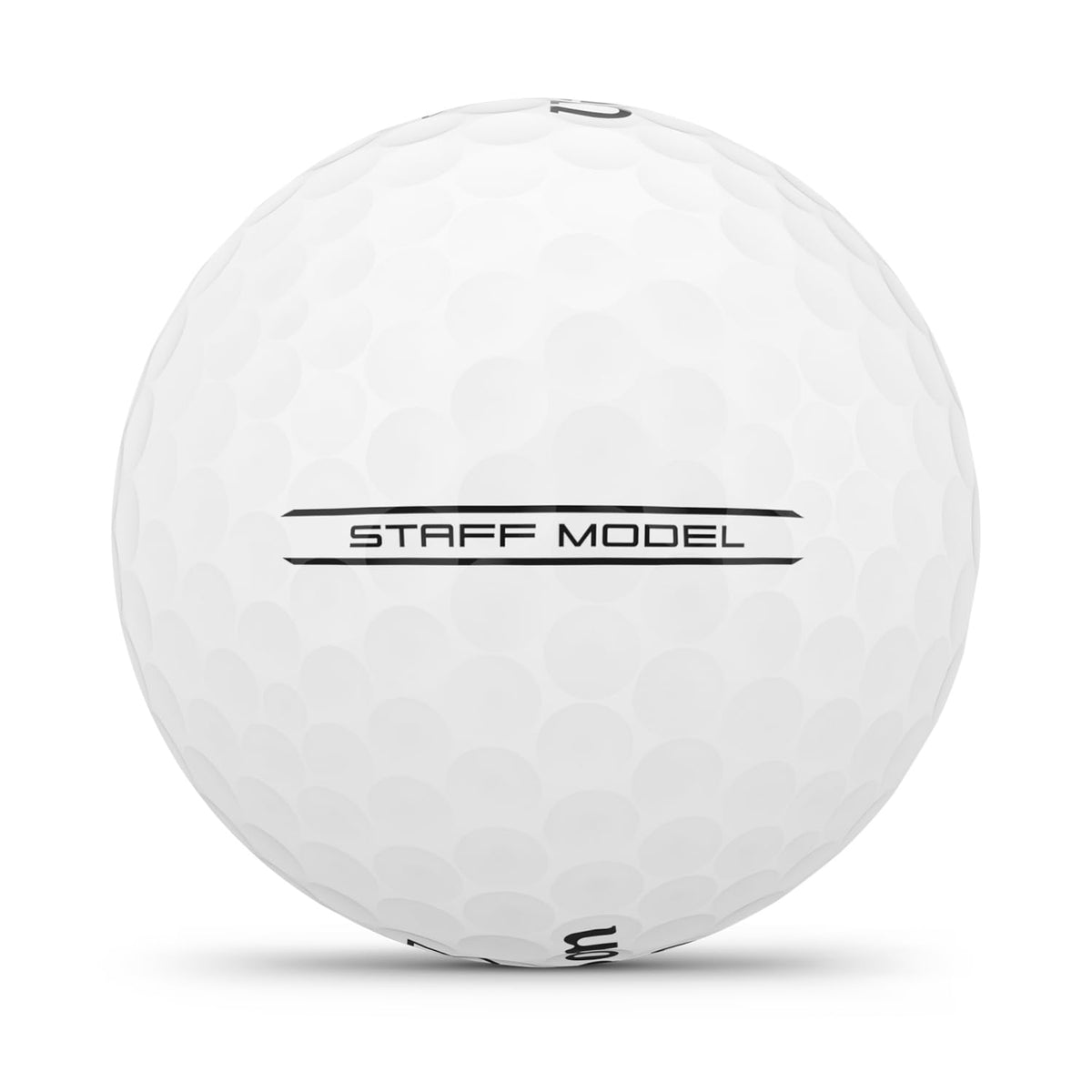 Mid compression core of Wilson Staff Model delivers penetrating flight and greenside spin.