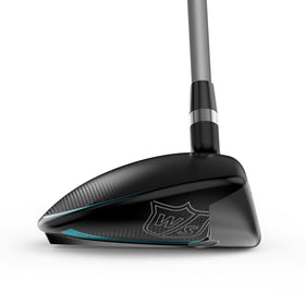 Wilson Dynapower women's fairway top line displays a tour-inspired, flat setup for accuracy