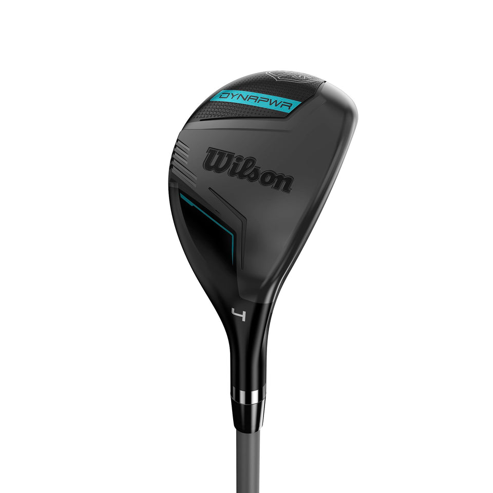 Wilson Dynapower Women’s Hybrid 5 face close-up showing AI-tuned thickness for speed
