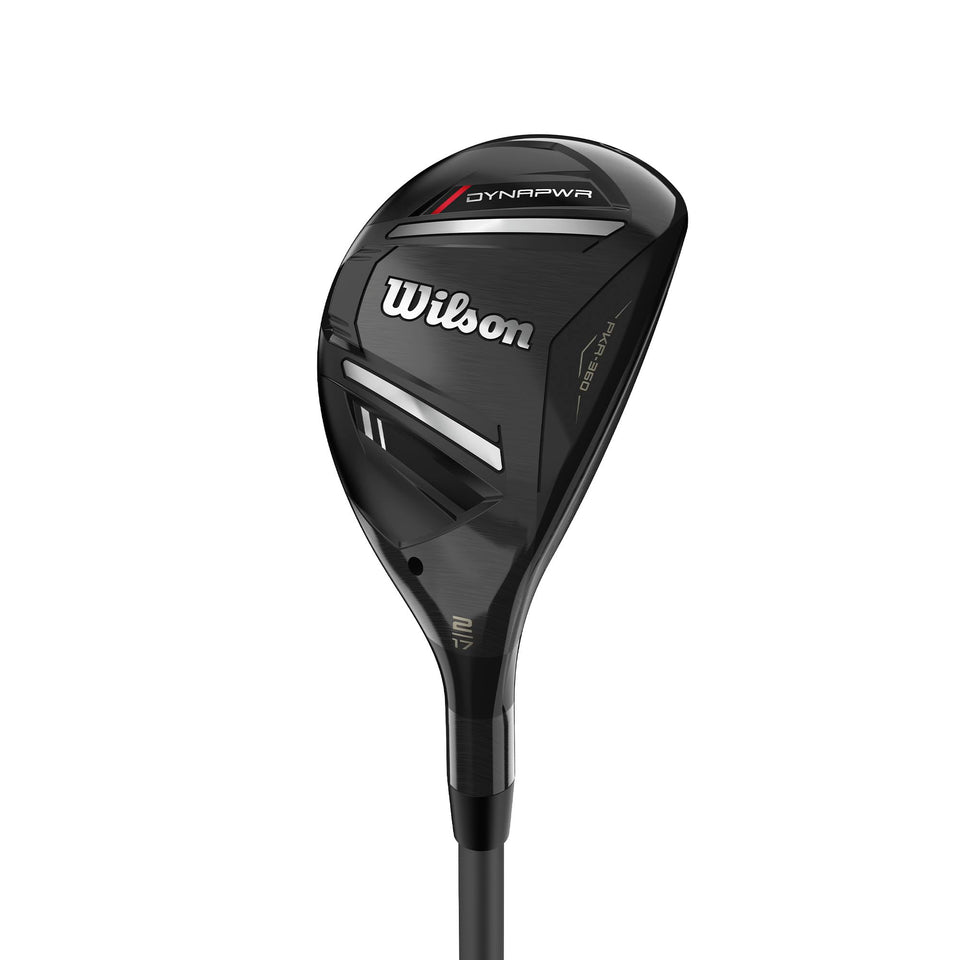 Wilson DYNAPWR hybrid left-hand 4 face close-up showing AI-driven speed across the face.