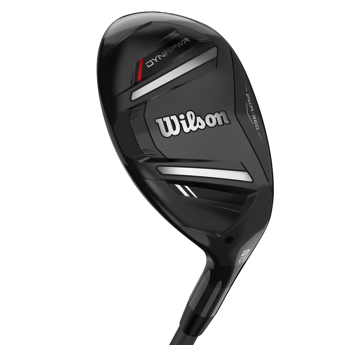 Wilson DYNAPWR hybrid left-hand 4 compact head illustrating stability and alignment.