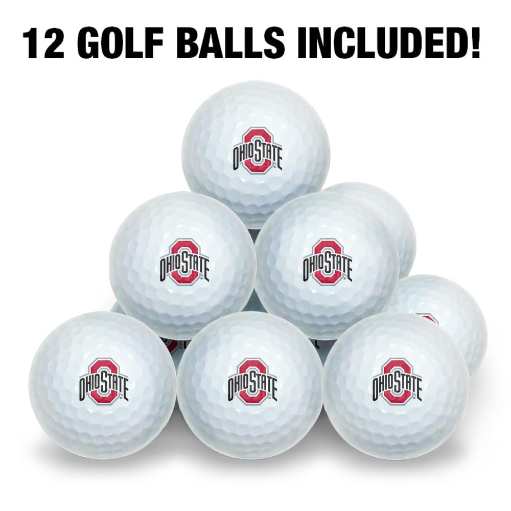 Closeup of Wilson crest logo on golf ball emphasizes durability.