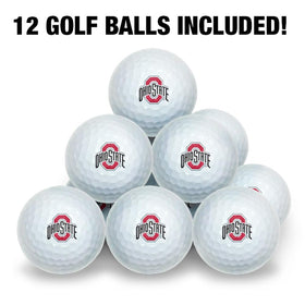 Closeup of Wilson crest logo on golf ball emphasizes durability.
