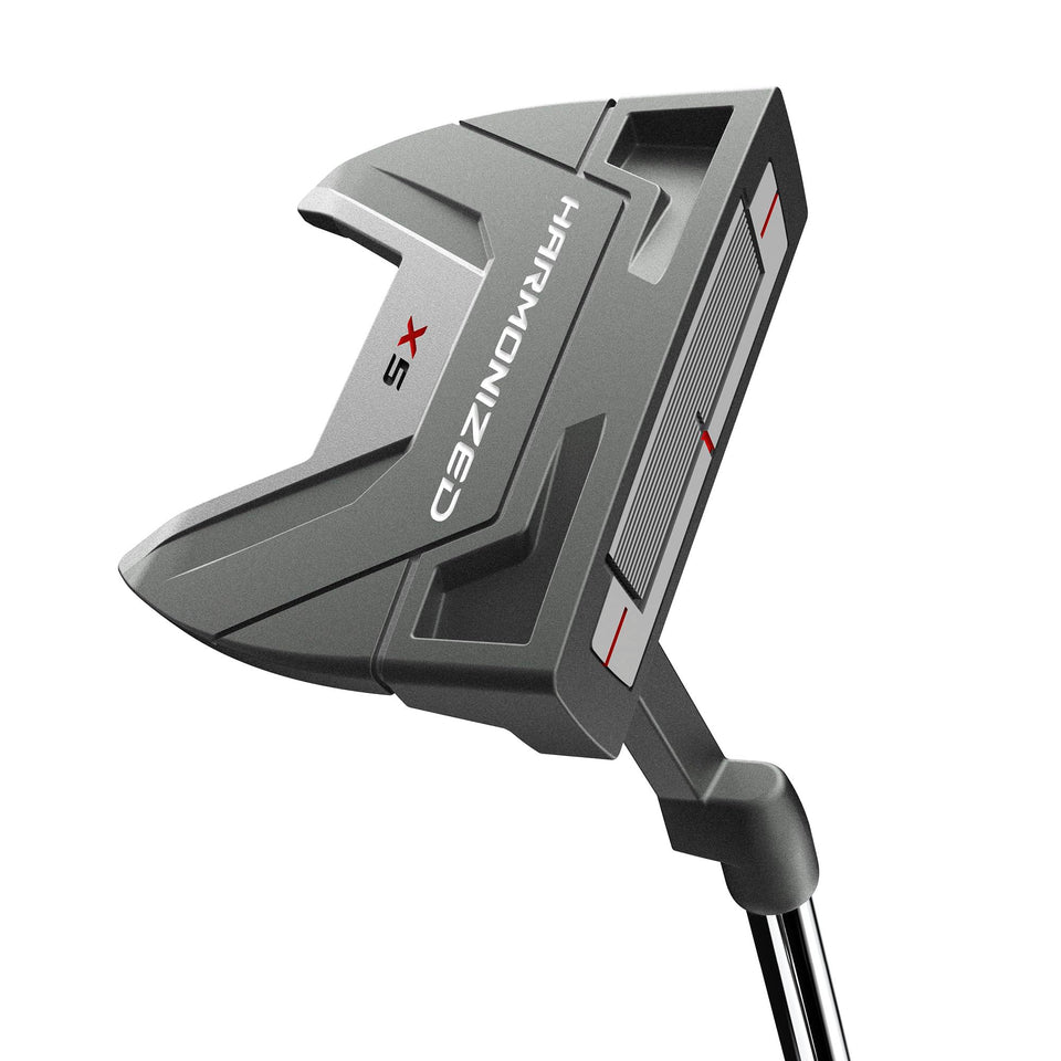 Wilson Harmonized X5 left-handed 34-inch putter with large mallet head and standard grip for beginners