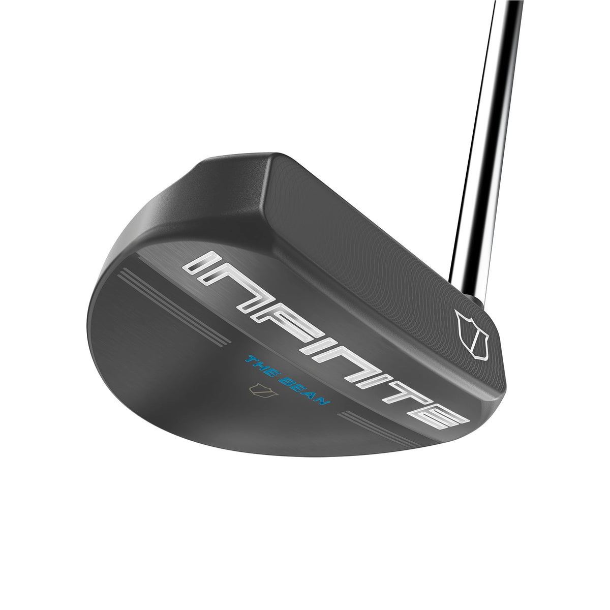 Wilson Infinite Bean putter main view showing triple alignment lines for focus