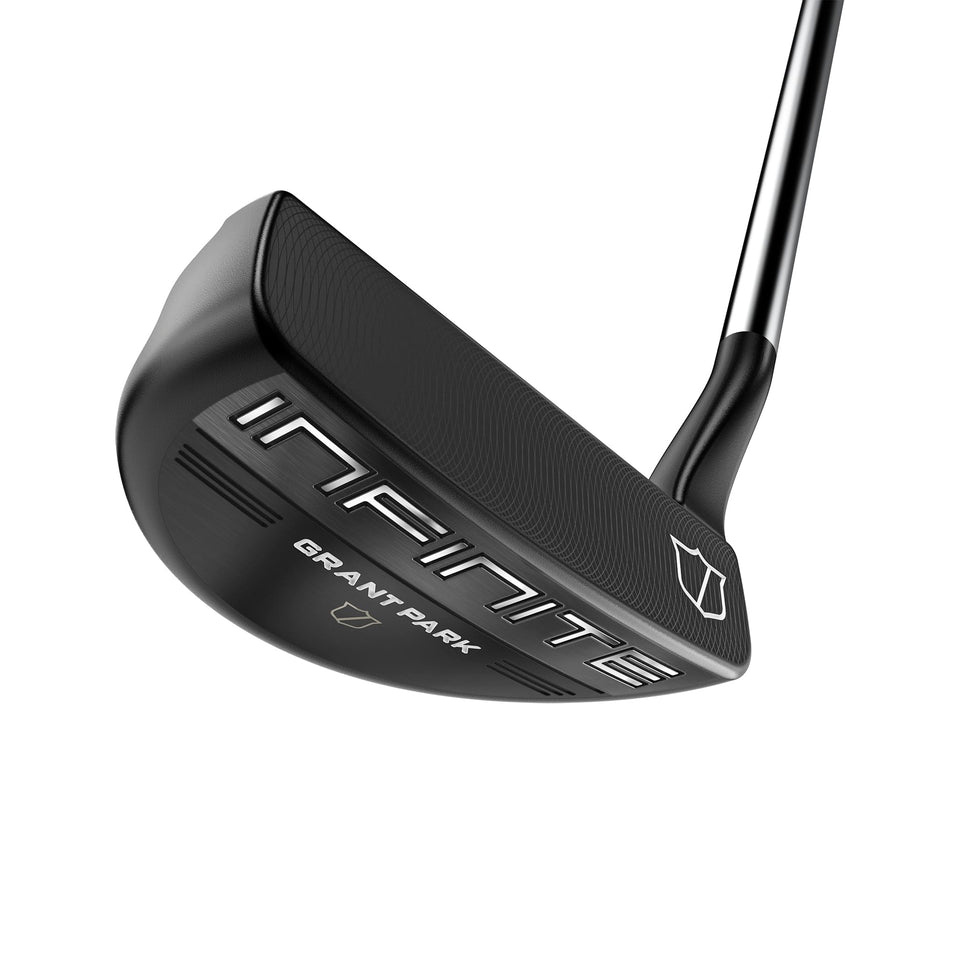 Wilson Infinite Grant Park putter 35-inch with eye-alignment lines to aid precise putting.