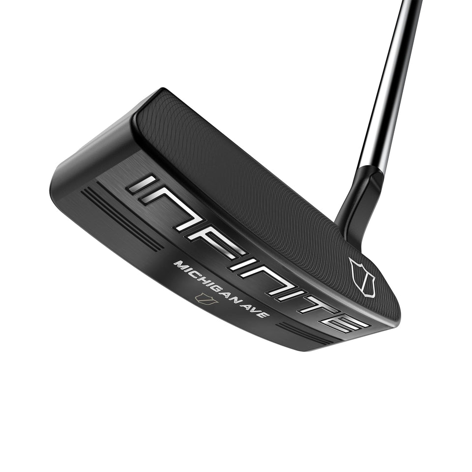Wilson Michigan Avenue putter with double-milled face delivers consistent roll.