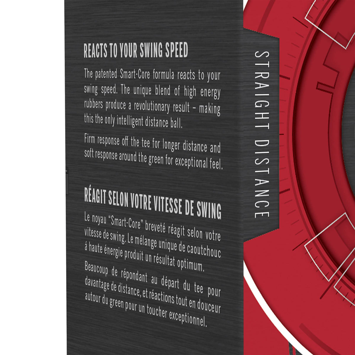Wilson Smart Core golf ball near greens with soft feel for improved touch
