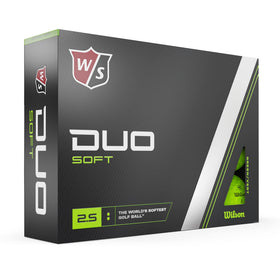 Close-up of Wilson Staff Duo Soft core showing energy return for longer, easier launches