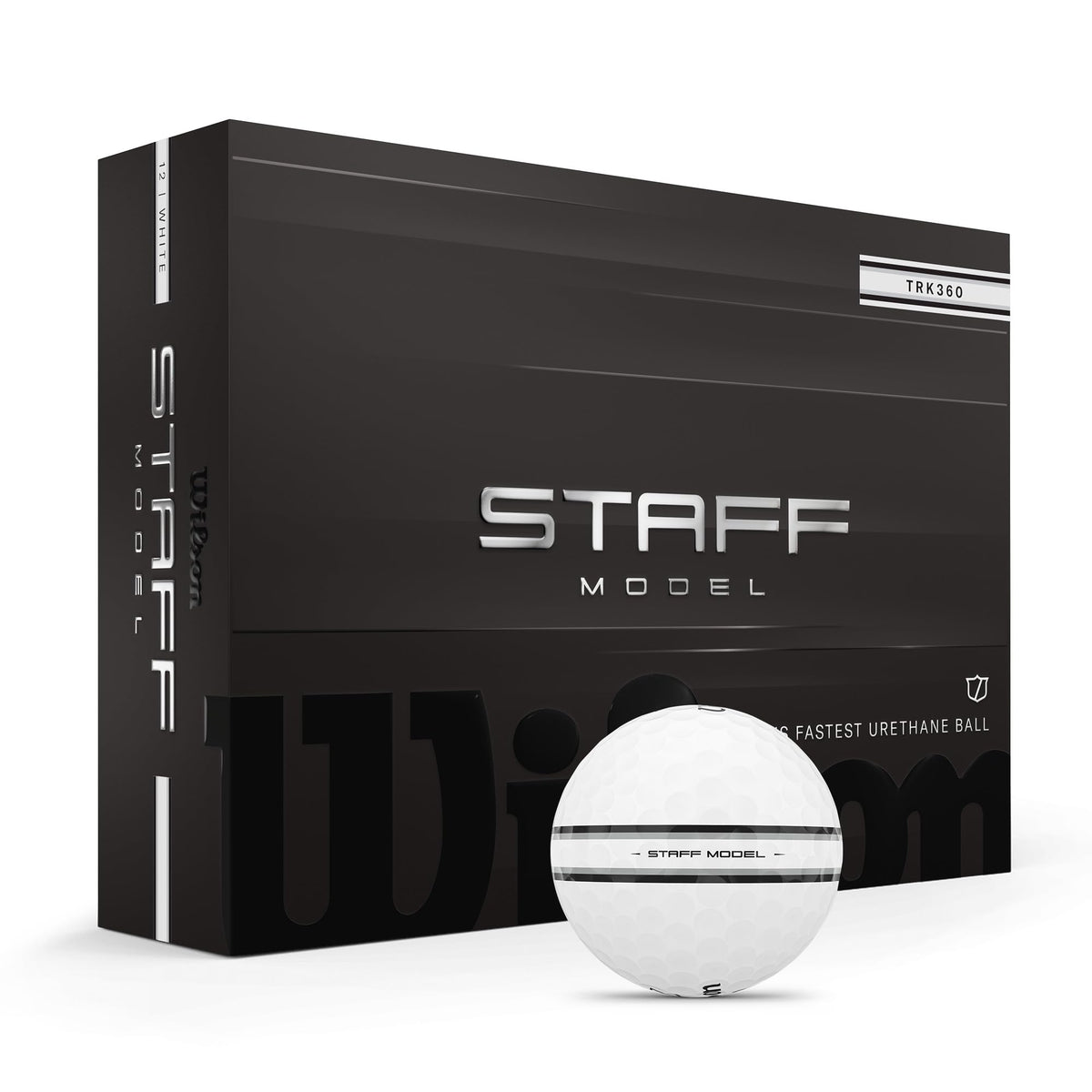 TRK360-12 tee-off with low spin for straighter drives.