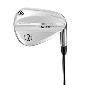 Wilson Staff Model ZM Wedge 58/6 front view delivers precise greenside control.