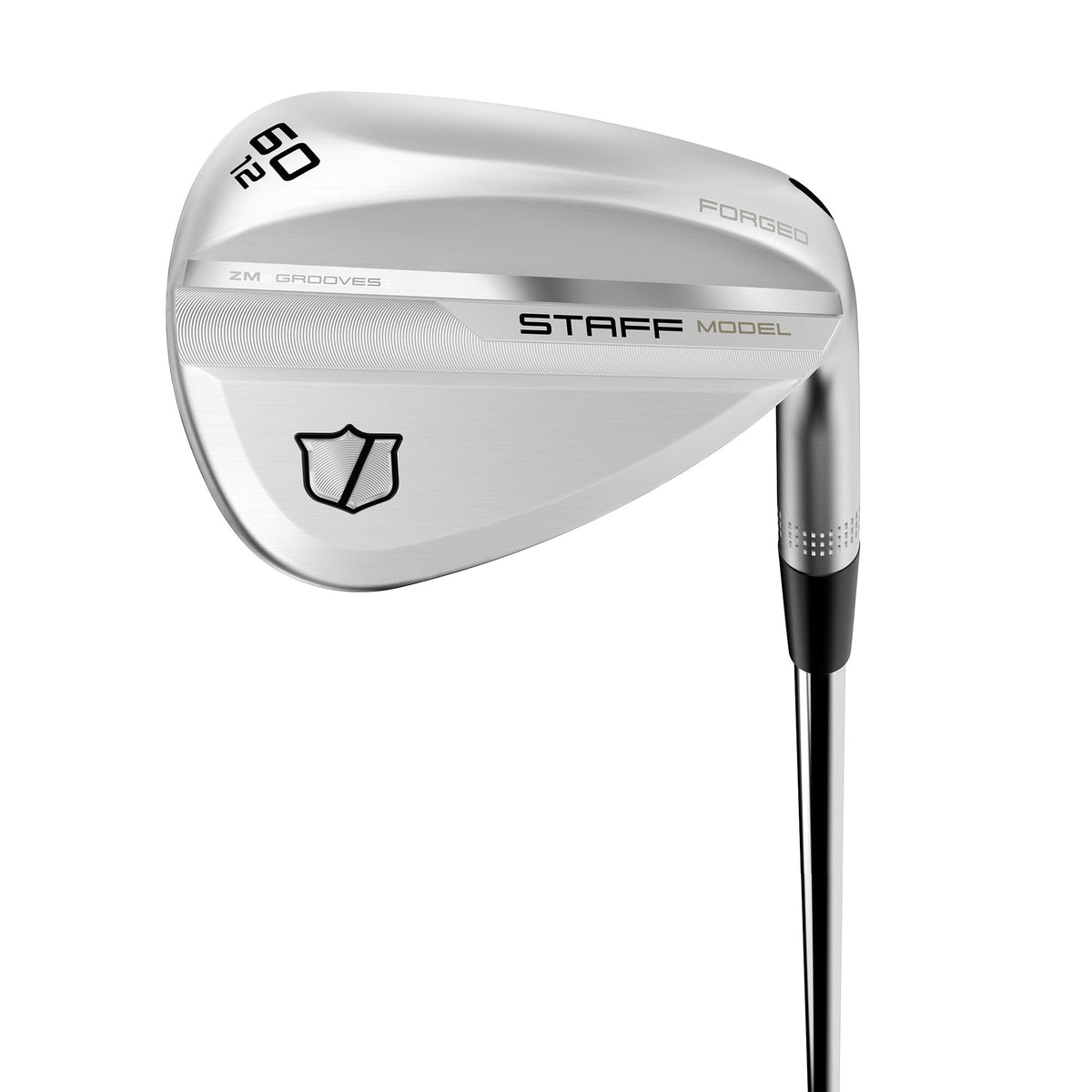 Wilson Staff Model ZM wedge face milled for precise spin and soft feel.