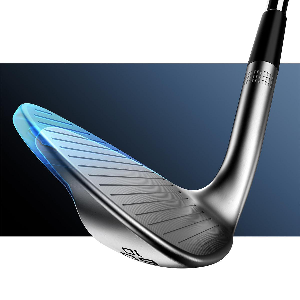 Wilson Staff Model ZM Wedge HT 56/10 precision milled face for stopping power.