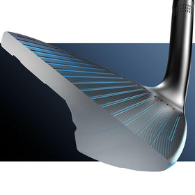 Wilson Staff Model ZM wedge in sand for reliable bunker play.